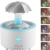 3 in 1 humidifier oil diffuser with 360° rotating raindrop & 7 led mood lights,ultrasonic quiet cool mist humidifier for up to 24 hrs,ideal holiday gifts for home 3 in 1 humidifier oil diffuser with 360° rotating raindrop & 7 led mood lights,ultrasonic quiet cool mist humidifier for up to 24 hrs,ideal holiday gifts for home